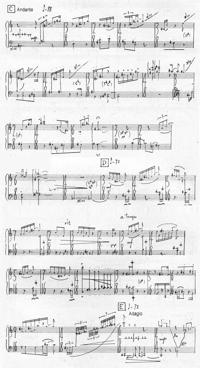 中国乐谱网——【其他乐谱】若言-竖琴独奏12