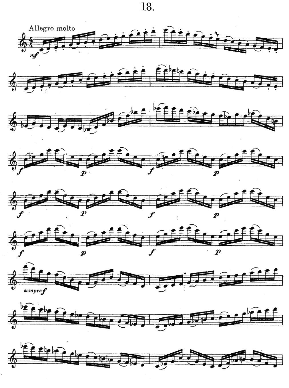奇特克-萨克斯练习曲之18（ETUDYPROSAXOPHON-FRZ_多谱网第(1)页