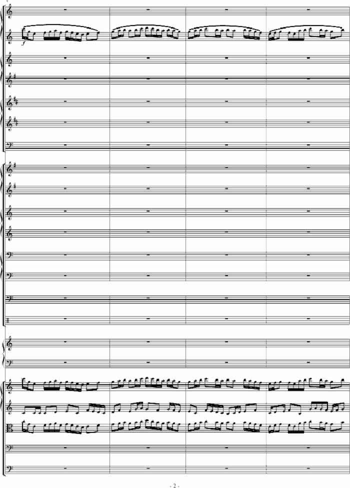 中国乐谱网——【其他乐谱】爆发的管风琴交响诗2