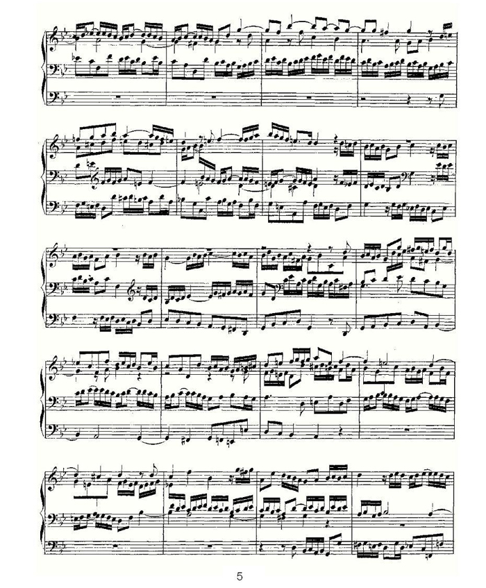 中乐谱网——【其他乐谱】Fantasia and Fugue in G Minor--BWV 5425