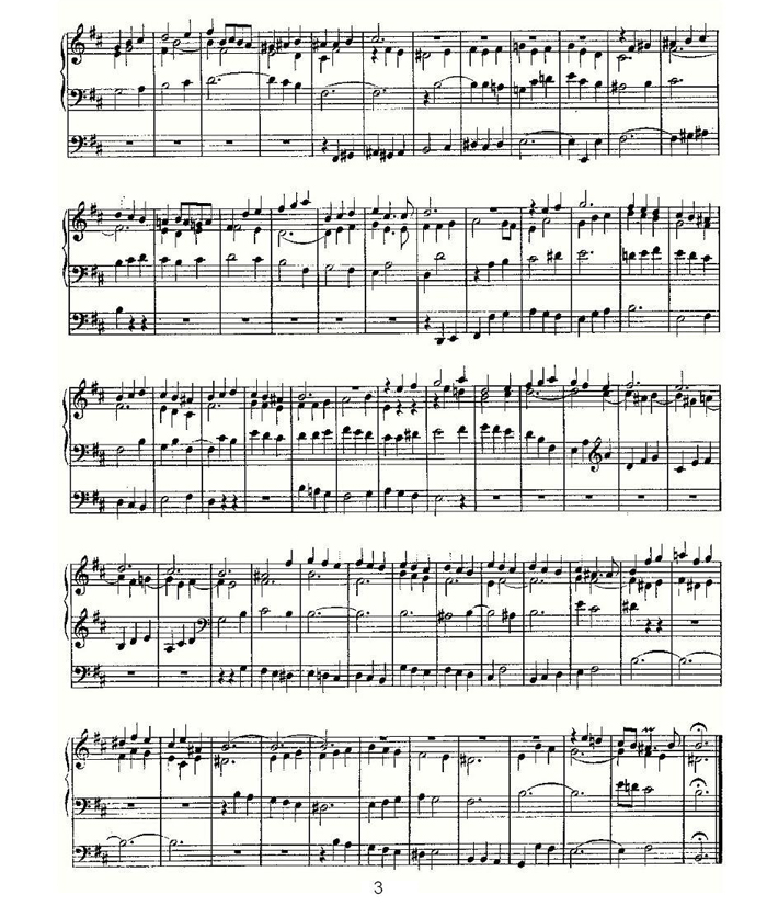 中乐谱网——【其他乐谱】Fantasia and Imitation in B Minor--BWV 5633