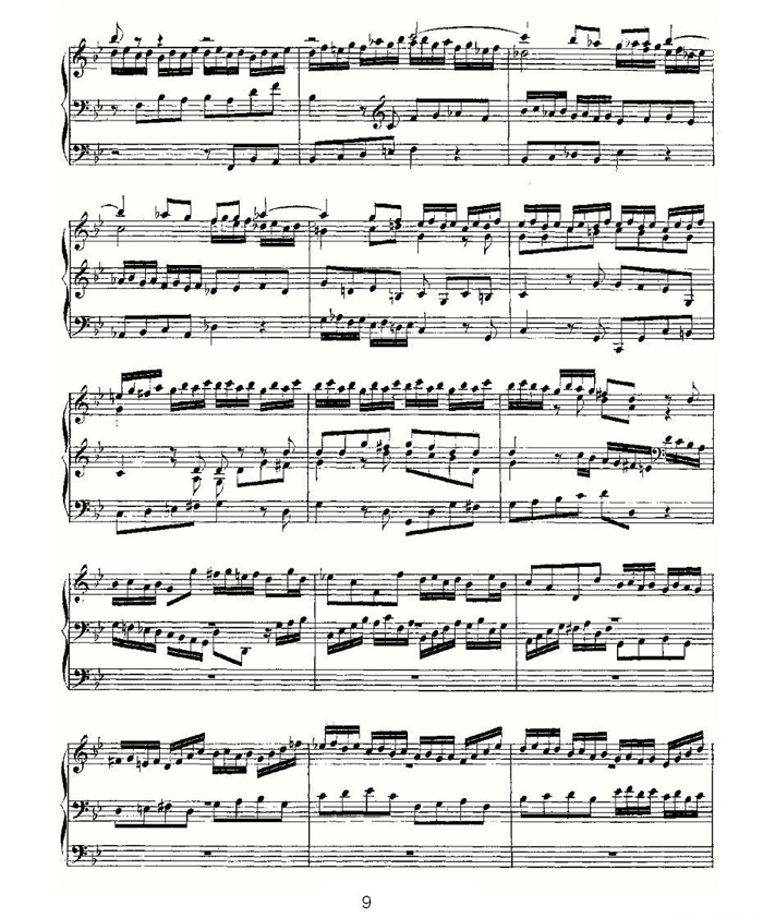 中乐谱网——【其他乐谱】Fantasia and Fugue in G Minor--BWV 5429