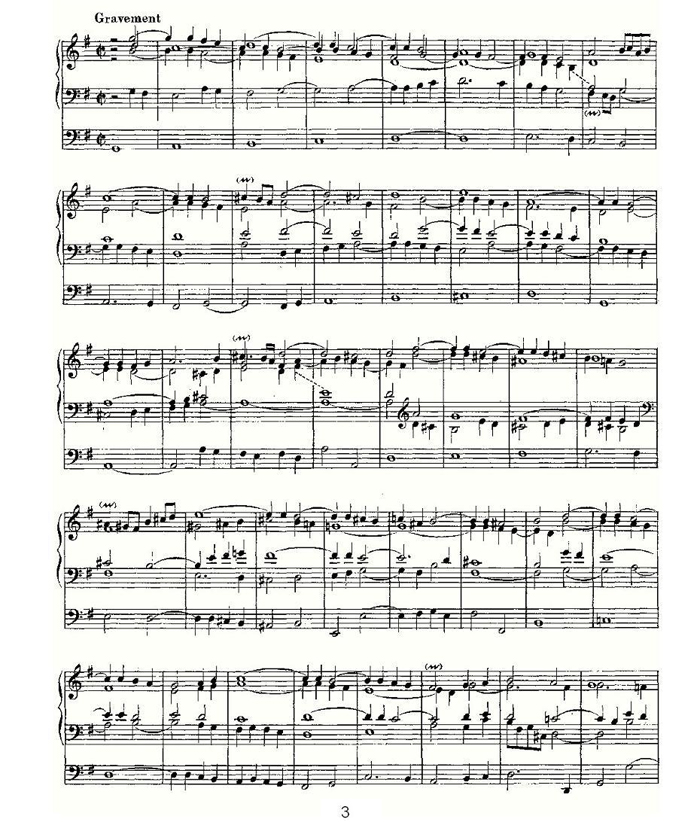 中国乐谱网——【其他乐谱】Fantasia in G Major--BWV 572 3